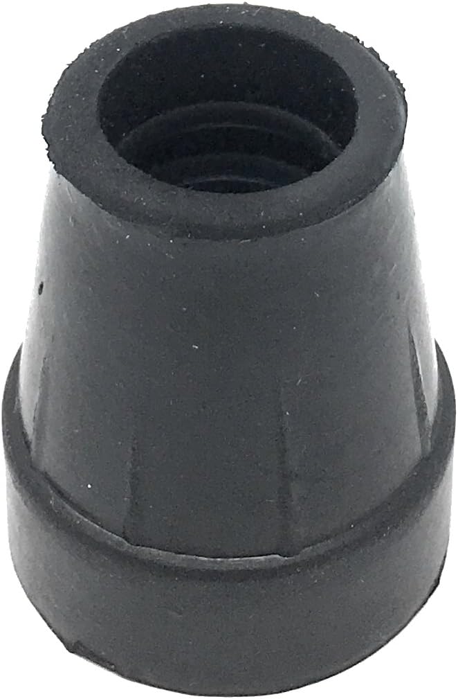 PCP Replacement Cane Tips - 3/4 Inch Diameter, Black, Set of Two - Image 5